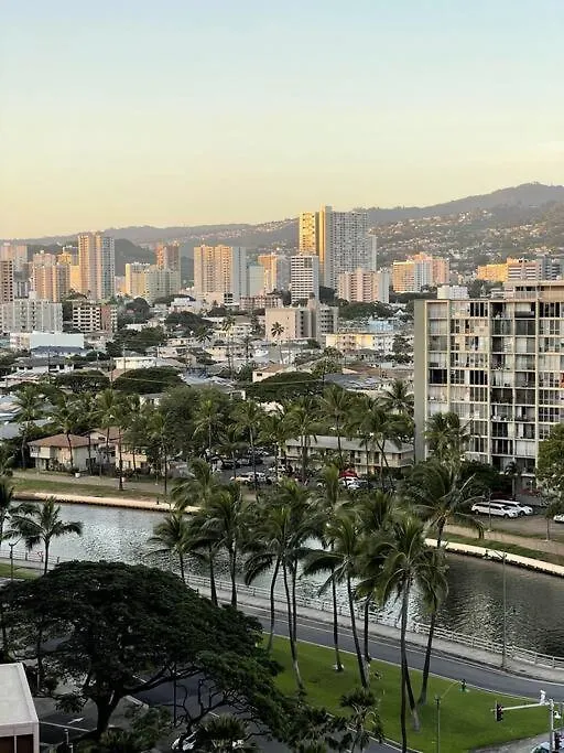 Appartamento 12Th Fl Royal Aloha With Parking Mtn City Canal View Honolulu